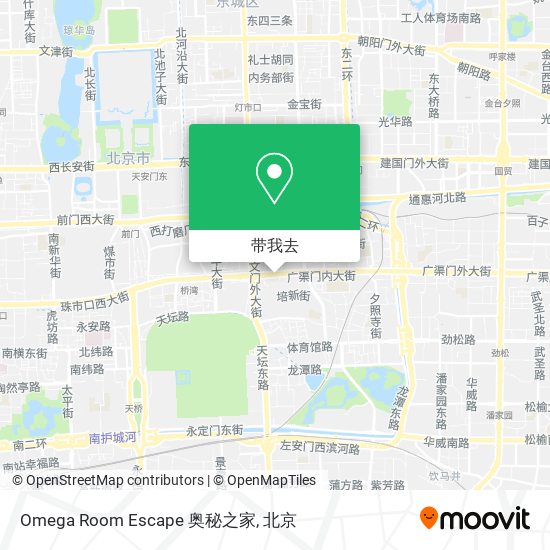 Omega Room Escape 奥秘之家地图