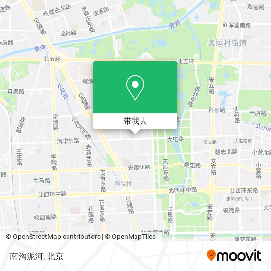 南沟泥河地图