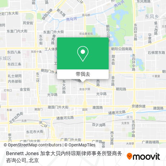 Bennett Jones 加拿大贝内特琼斯律师事务所暨商务咨询公司地图