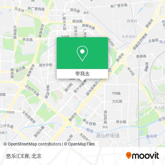 悠乐汇E座地图
