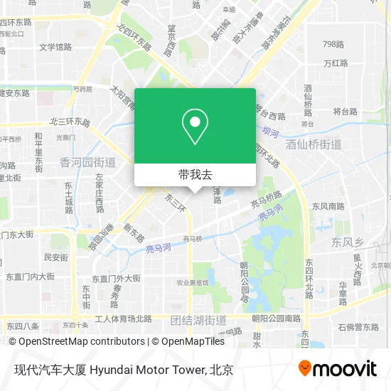 现代汽车大厦 Hyundai Motor Tower地图