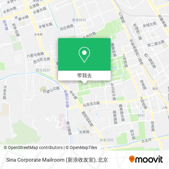 Sina Corporate Mailroom (新浪收发室)地图