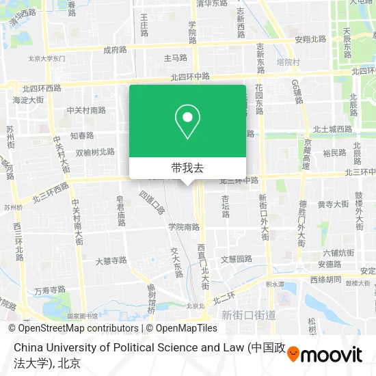China University of Political Science and Law (中国政法大学)地图