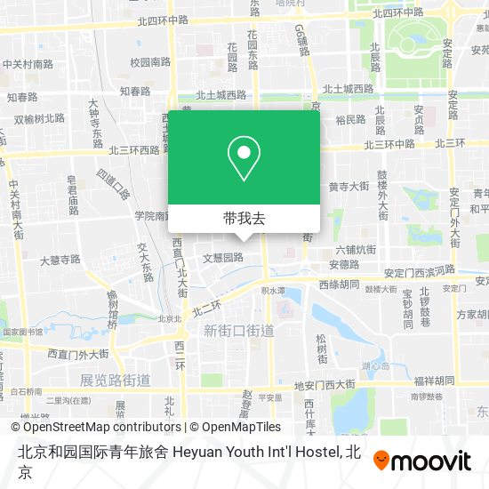 北京和园国际青年旅舍 Heyuan Youth Int'l Hostel地图