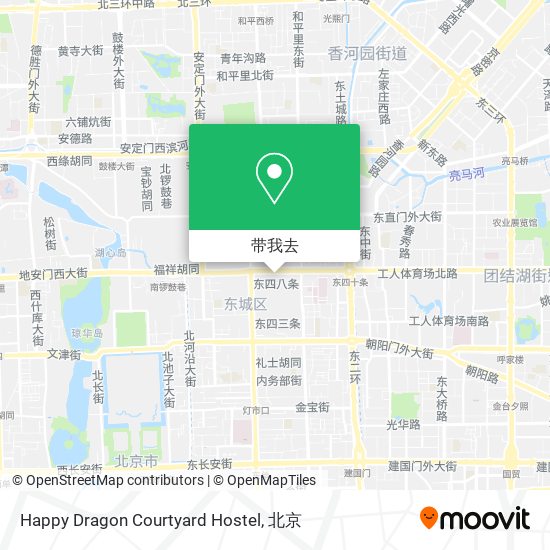 Happy Dragon Courtyard Hostel地图