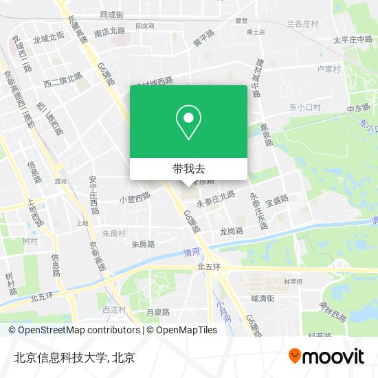 北京信息科技大学地图