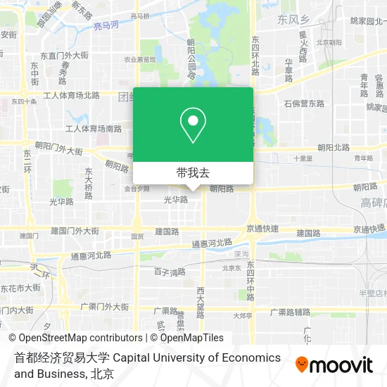 首都经济贸易大学 Capital University of Economics and Business地图