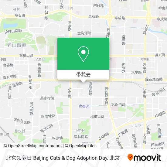 北京领养日 Beijing Cats & Dog Adoption Day地图