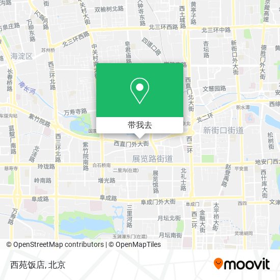 西苑饭店地图