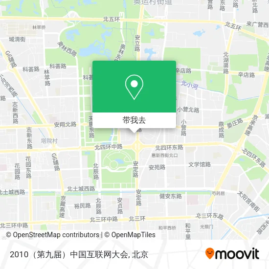 2010（第九届）中国互联网大会地图