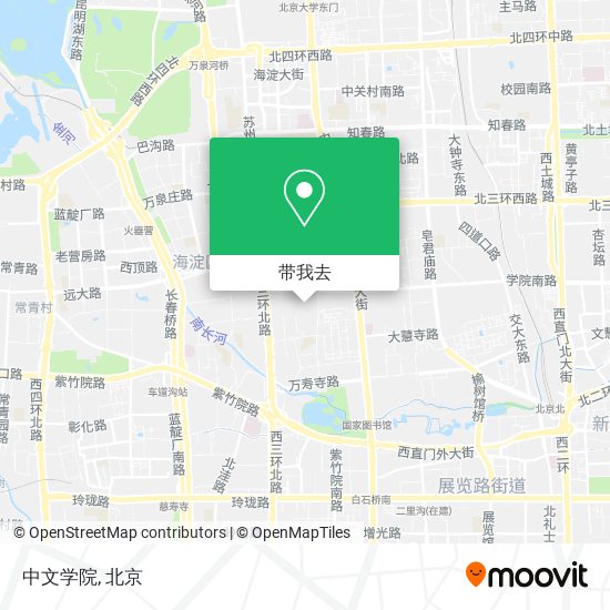 中文学院地图