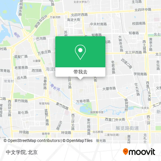 中文学院地图