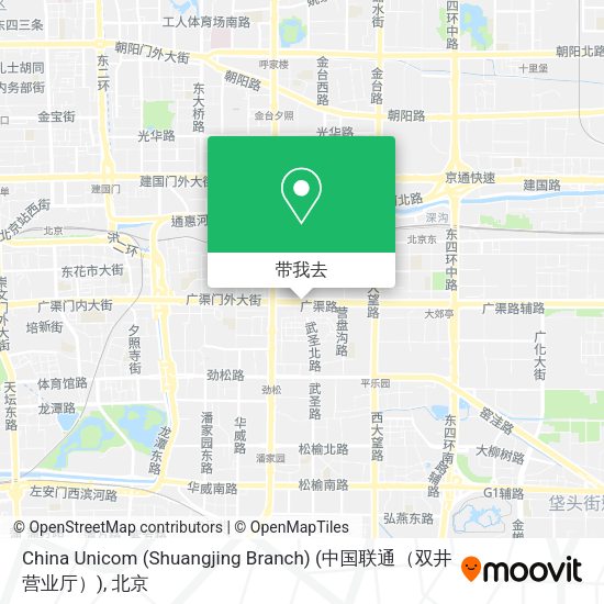 China Unicom (Shuangjing Branch) (中国联通（双井营业厅）)地图