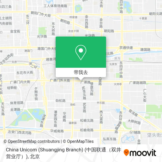 China Unicom (Shuangjing Branch) (中国联通（双井营业厅）)地图
