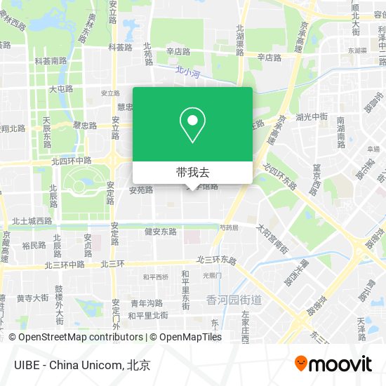 UIBE - China Unicom地图