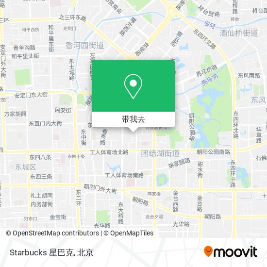 Starbucks 星巴克地图