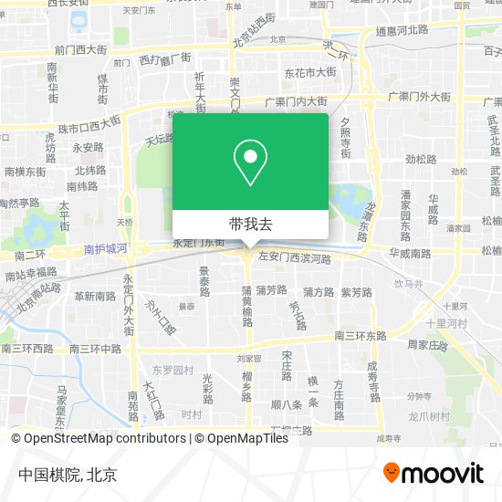 中国棋院地图