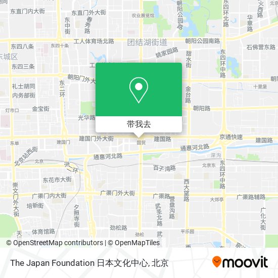 The Japan Foundation 日本文化中心地图