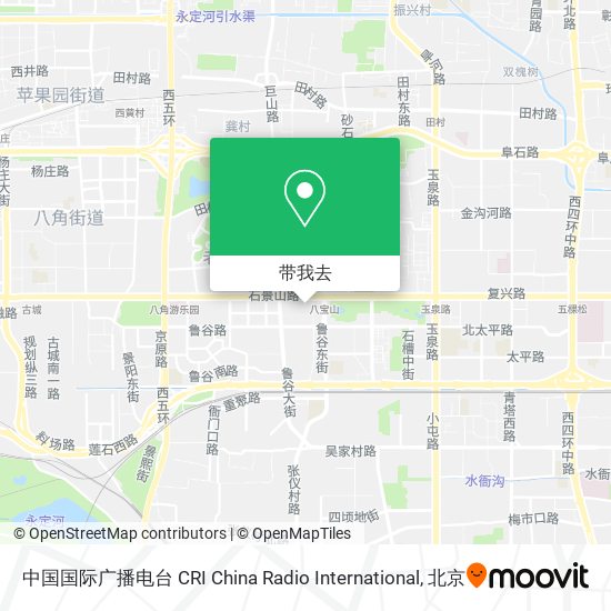 中国国际广播电台 CRI China Radio International地图