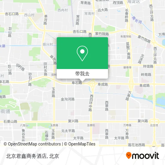 北京君鑫商务酒店地图