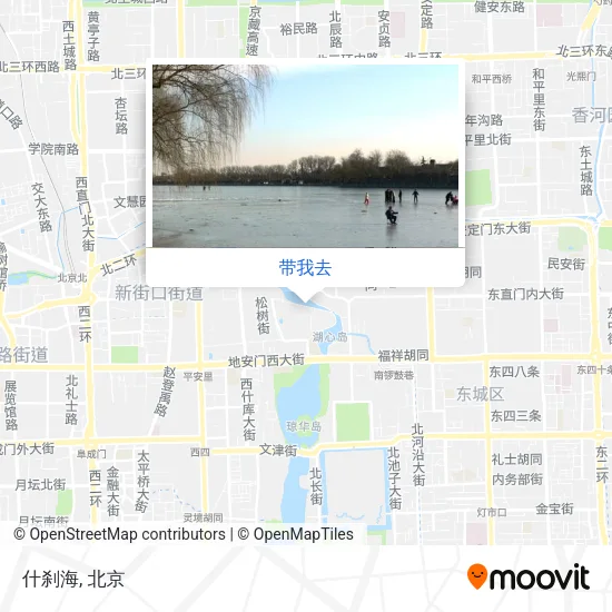 什刹海地图