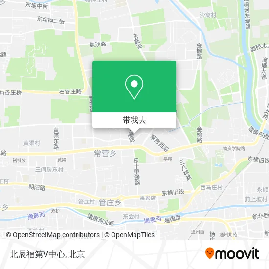 北辰福第V中心地图