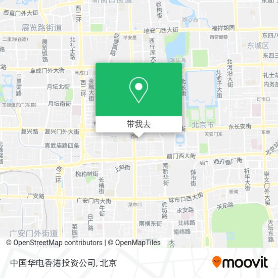 中国华电香港投资公司地图