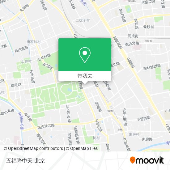 五福降中天地图