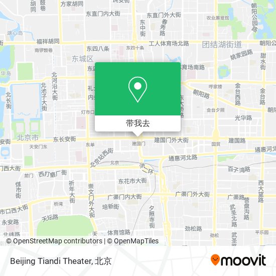 Beijing Tiandi Theater地图