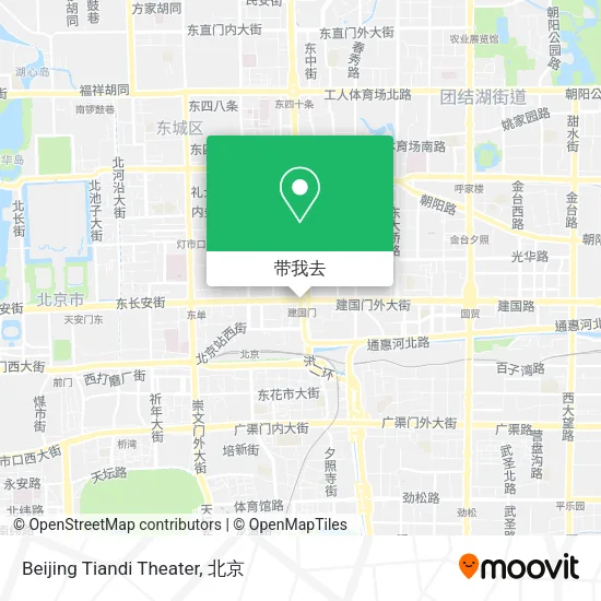 Beijing Tiandi Theater地图