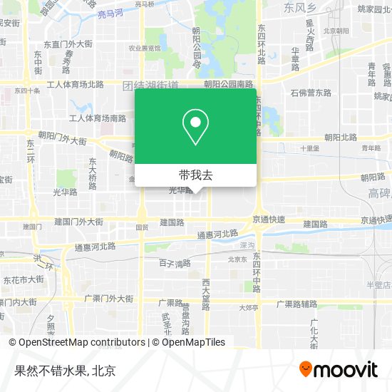 果然不错水果地图
