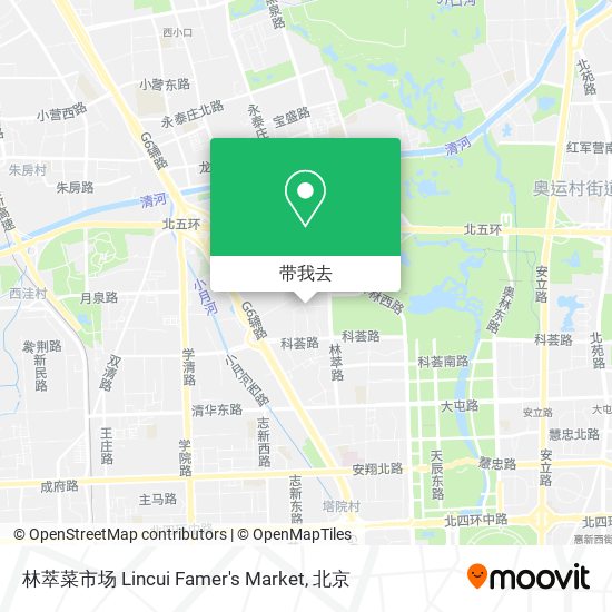 林萃菜市场 Lincui Famer's Market地图