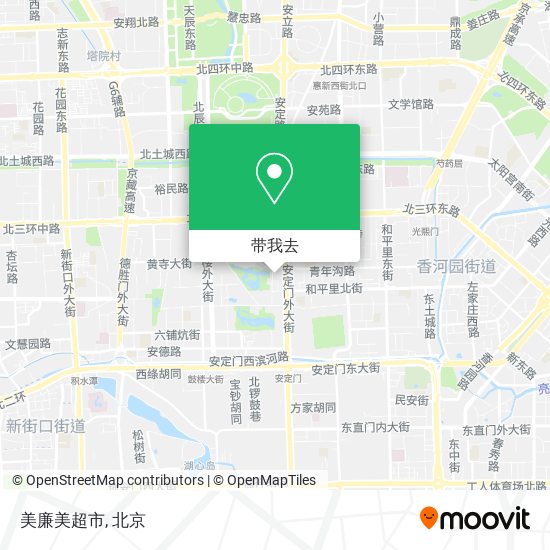 美廉美超市地图
