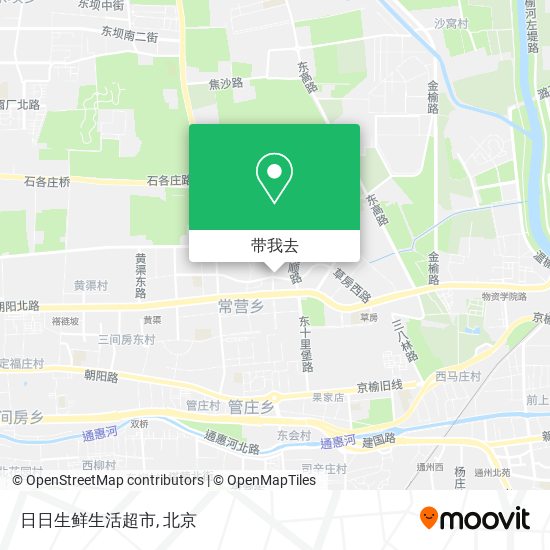 日日生鲜生活超市地图