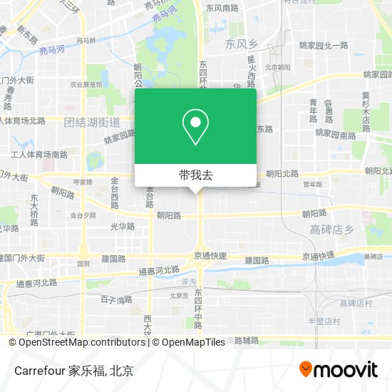 Carrefour 家乐福地图