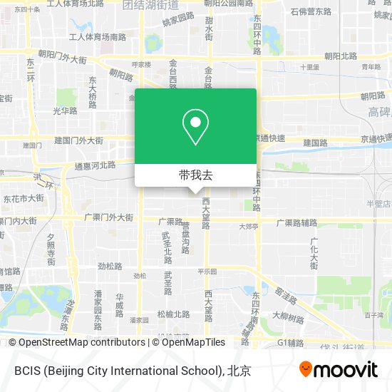BCIS (Beijing City International School)地图