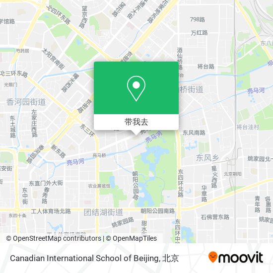 Canadian International School of Beijing地图