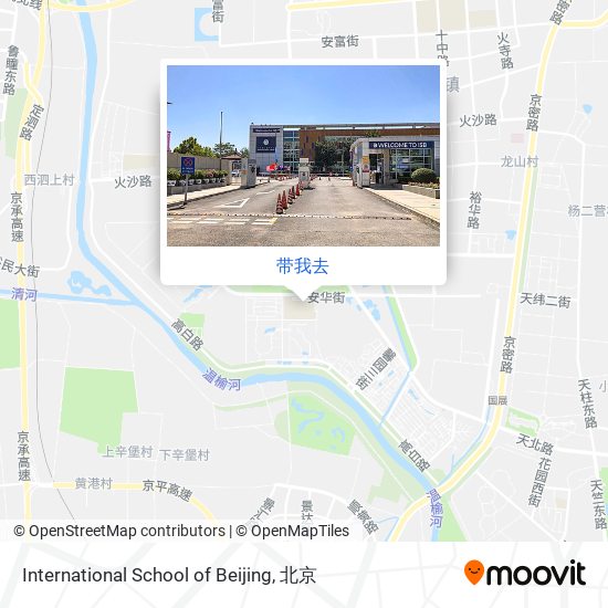 International School of Beijing地图