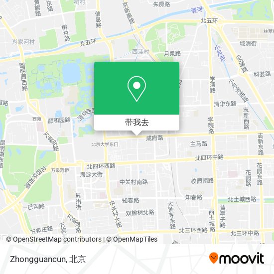 Zhongguancun地图