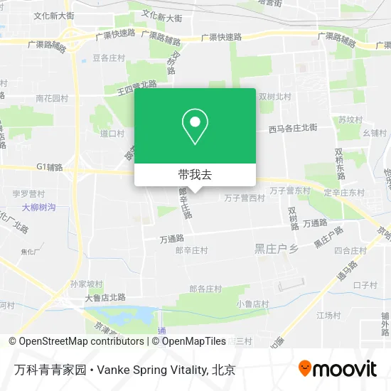 万科青青家园 • Vanke Spring Vitality地图