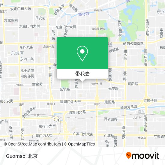 Guomao地图