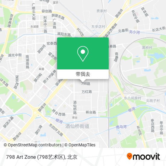 798 Art Zone (798艺术区)地图