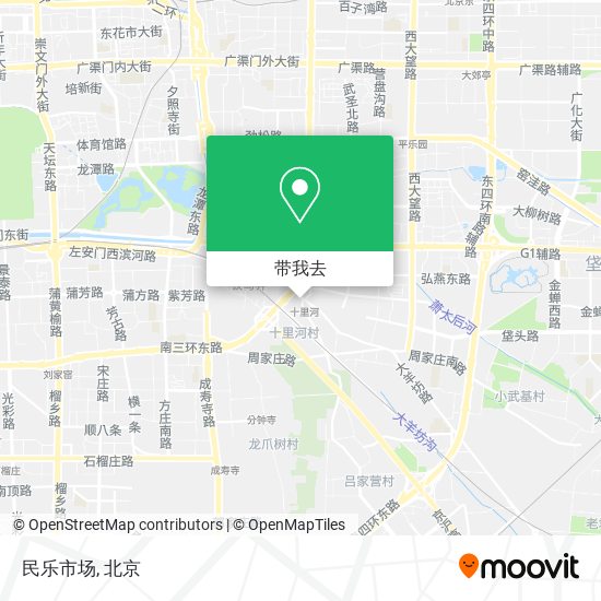 民乐市场地图