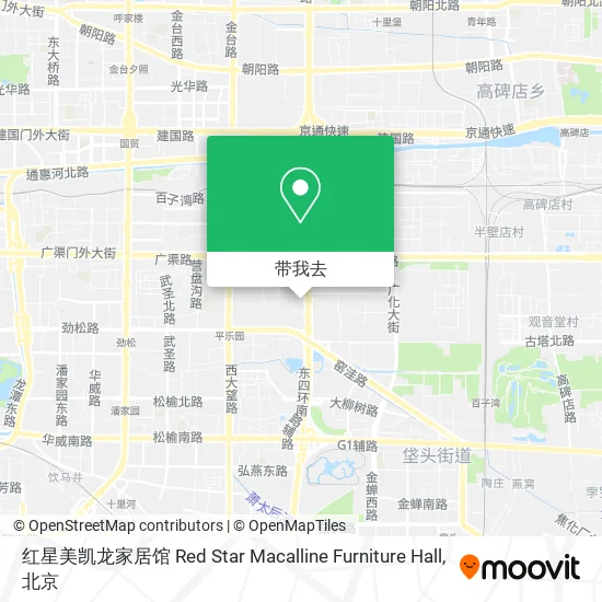 红星美凯龙家居馆 Red Star Macalline Furniture Hall地图