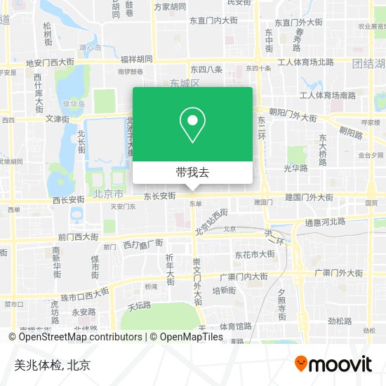 美兆体检地图