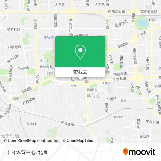 丰台体育中心地图