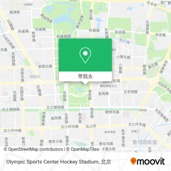 Olympic Sports Center Hockey Stadium地图