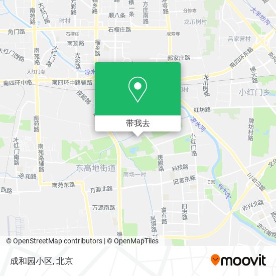 成和园小区地图