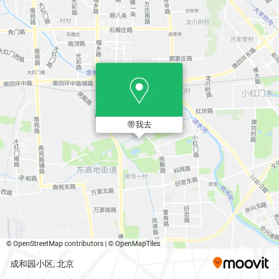 成和园小区地图