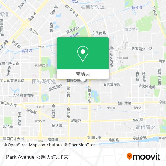 Park Avenue 公园大道地图